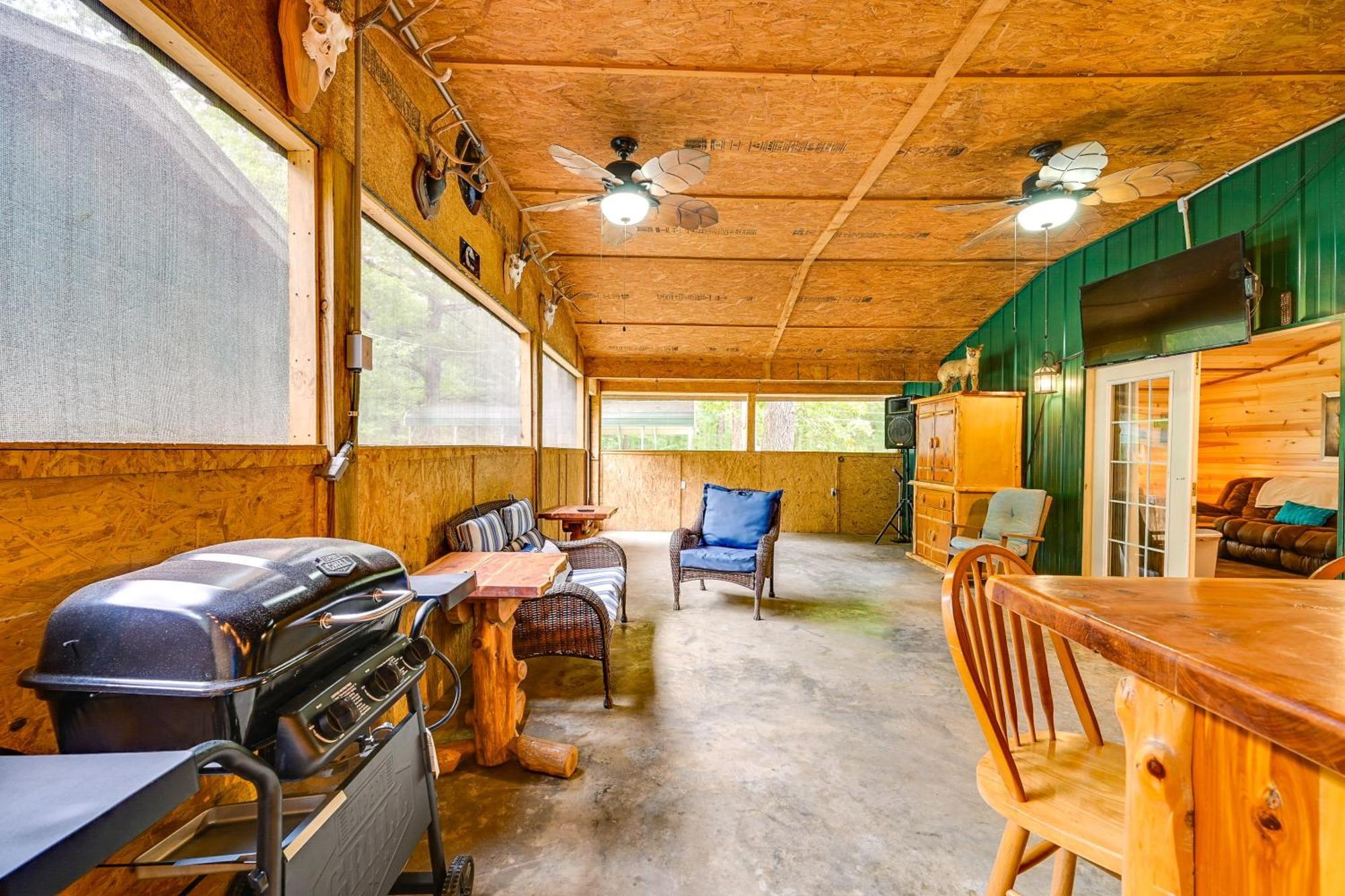 Quiet Abode With Gas Grill About 5 Miles To Broken Bow! Villa Eksteriør bilde